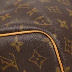 Pre Owned Louis Vuitton Monogram Canvas Keepall Bandouliere 50 Bag