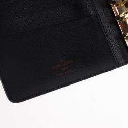 مملوكة مسبقًا Louis Vuitton Black Epi Electric Medium Agenda Cover