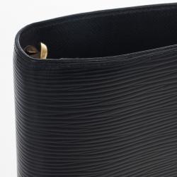 مملوكة مسبقًا Louis Vuitton Black Epi Electric Medium Agenda Cover