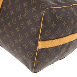 Pre Owned Louis Vuitton Monogram Keepall Bandouliere 50