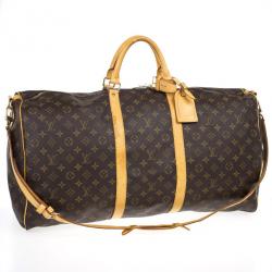 Pre Owned Louis Vuitton Monogram Keepall Bandouliere 60