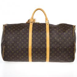 Pre Owned Louis Vuitton Monogram Keepall Bandouliere 60