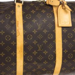 Pre Owned Louis Vuitton Monogram Keepall Bandouliere 60