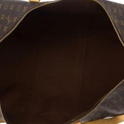 Pre Owned Louis Vuitton Monogram Keepall Bandouliere 60