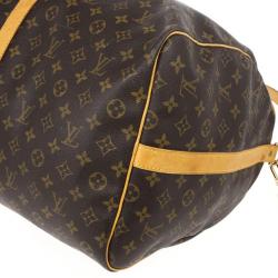 Pre Owned Louis Vuitton Monogram Keepall Bandouliere 60