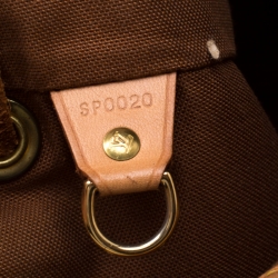 Pre Owned حقيبة ظهر لوي فيتون ميني مونتسواريه كانفاس مونوغرامي