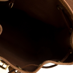 Pre Owned حقيبة ظهر لوي فيتون ميني مونتسواريه كانفاس مونوغرامي