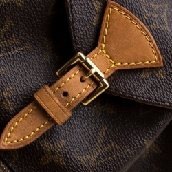 Pre Owned حقيبة ظهر لوي فيتون ميني مونتسواريه كانفاس مونوغرامي