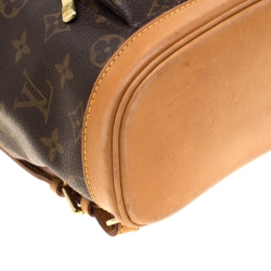 Pre Owned حقيبة ظهر لوي فيتون ميني مونتسواريه كانفاس مونوغرامي