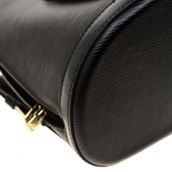 مملوكة مسبقًا Louis Vuitton Black Epi Leather Gobelins Backpack Bag