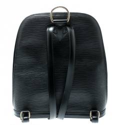 مملوكة مسبقًا Louis Vuitton Black Epi Leather Gobelins Backpack Bag