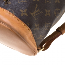 Pre Owned Louis Vuitton Monogram Canvas Montsouris GM Backpack