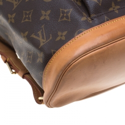 Pre Owned Louis Vuitton Monogram Canvas Montsouris GM Backpack