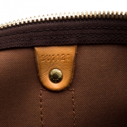 Pre Owned Louis Vuitton Monogram Canvas Keepall Bandouliere 45 Bag