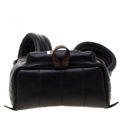 مملوكة مسبقًا حقيبة ظهر لوي فيتون سبيس بالم سبرينغ جلد سوداء PM