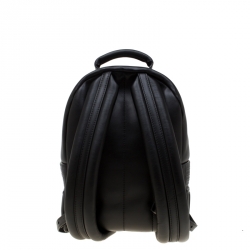 مملوكة مسبقًا حقيبة ظهر لوي فيتون سبيس بالم سبرينغ جلد سوداء PM