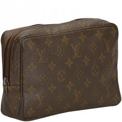 Louis Vuitton - LOUIS VUITTON TROUSSE 23 TOILETRY MONOGRAM CLUTCH BEAUTY  CASE on Designer Wardrobe