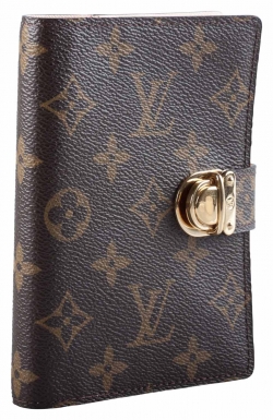 Pre Owned Louis Vuitton Monogram Canvas Small Ring Agenda Cover
