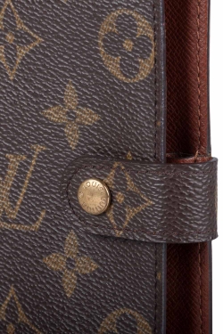 Pre Owned Louis Vuitton Monogram Canvas Small Ring Agenda Cover