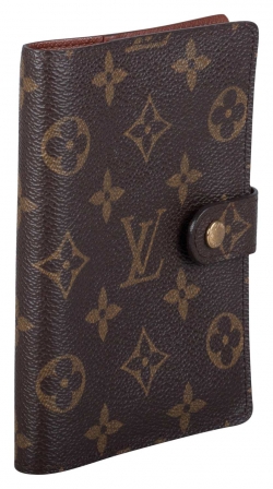 Pre Owned Louis Vuitton Monogram Canvas Small Ring Agenda Cover