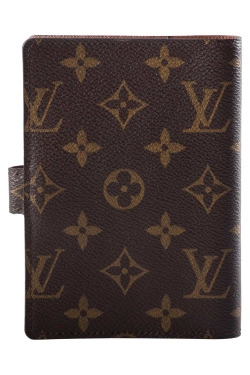 Pre Owned Louis Vuitton Monogram Canvas Small Ring Agenda Cover