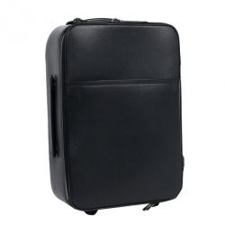 Pre Owned Louis Vuitton Epicea Taiga Leather Pegase 60 Rolling Suitcase