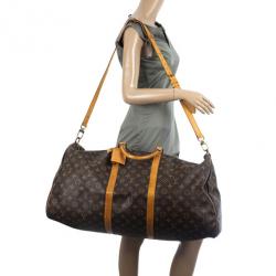 Pre Owned Louis Vuitton Monogram Keepall Bandouliere 60