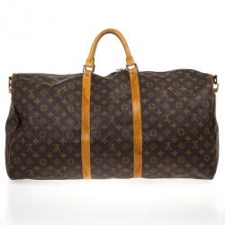 Pre Owned Louis Vuitton Monogram Keepall Bandouliere 60