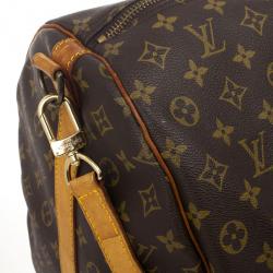Pre Owned Louis Vuitton Monogram Keepall Bandouliere 60