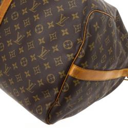 Pre Owned Louis Vuitton Monogram Keepall Bandouliere 60