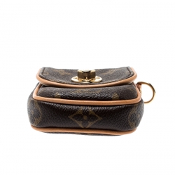 Pre Owned Louis Vuitton Monogram Canvas Tulum Pochette Cles Key Holder 