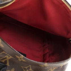 Pre Owned Louis Vuitton World Tour Monogram Canvas Mini Palm Springs Backpack