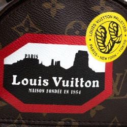Pre Owned Louis Vuitton World Tour Monogram Canvas Mini Palm Springs Backpack