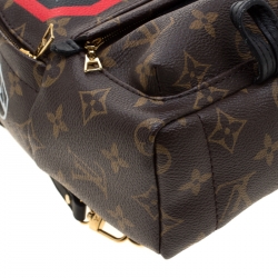 Pre Owned Louis Vuitton World Tour Monogram Canvas Mini Palm Springs Backpack