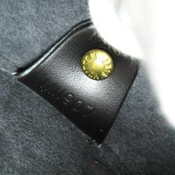 Pre Owned Louis Vuitton Noir Epi Leather Soufflot Bag 