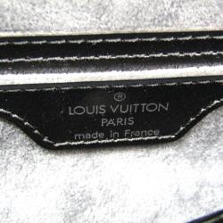 Pre Owned Louis Vuitton Noir Epi Leather Soufflot Bag 