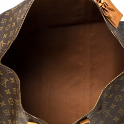 Pre Owned Louis Vuitton Monogram Canvas Keepall 55 Bag
