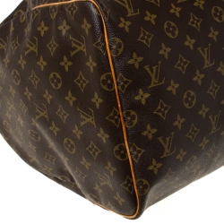 Pre Owned Louis Vuitton Monogram Canvas Keepall 55 Bag