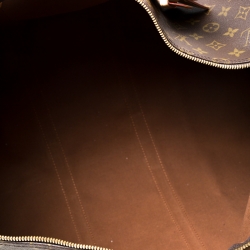 Pre Owned Louis Vuitton Monogram Canvas Keepall Bandouliere 55 Bag