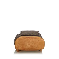 Pre Owned Louis Vuitton Monogram Montsouris Canvas GM Backpack
