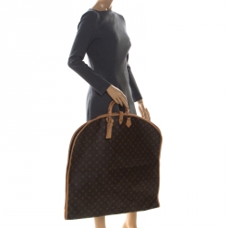 Pre Owned Louis Vuitton Monogram Canvas and Leather Garment Cover