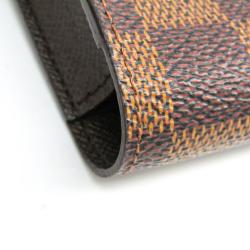 Pre Owned Louis Vuitton Damier Ebene Canvas Cigarette Case