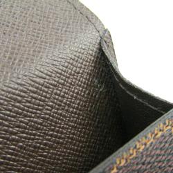 Pre Owned Louis Vuitton Damier Ebene Canvas Cigarette Case