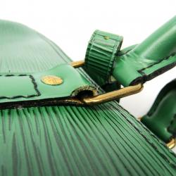 مملوكة مسبقًا حقيبة لوي فيتون كيبال 45 جلد أيبي أخضر