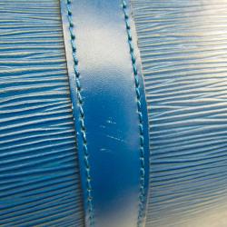 Pre Owned Louis Vuitton Toledo Blue Epi Leather Keepall 45 Bag