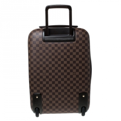 Pre Owned Louis Vuitton Damier Ebene Canvas Business Pegase Legere 55 Luggage Bag