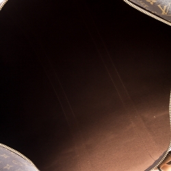 Pre Owned Louis Vuitton Monogram Canvas Keepall Bandouliere 55 Bag