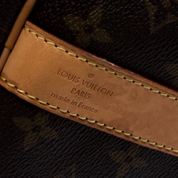 Pre Owned Louis Vuitton Monogram Canvas Keepall Bandouliere 55 Bag