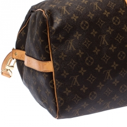Pre Owned Louis Vuitton Monogram Canvas Keepall Bandouliere 55 Bag