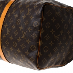 Pre Owned Louis Vuitton Monogram Canvas Keepall 50 Bag